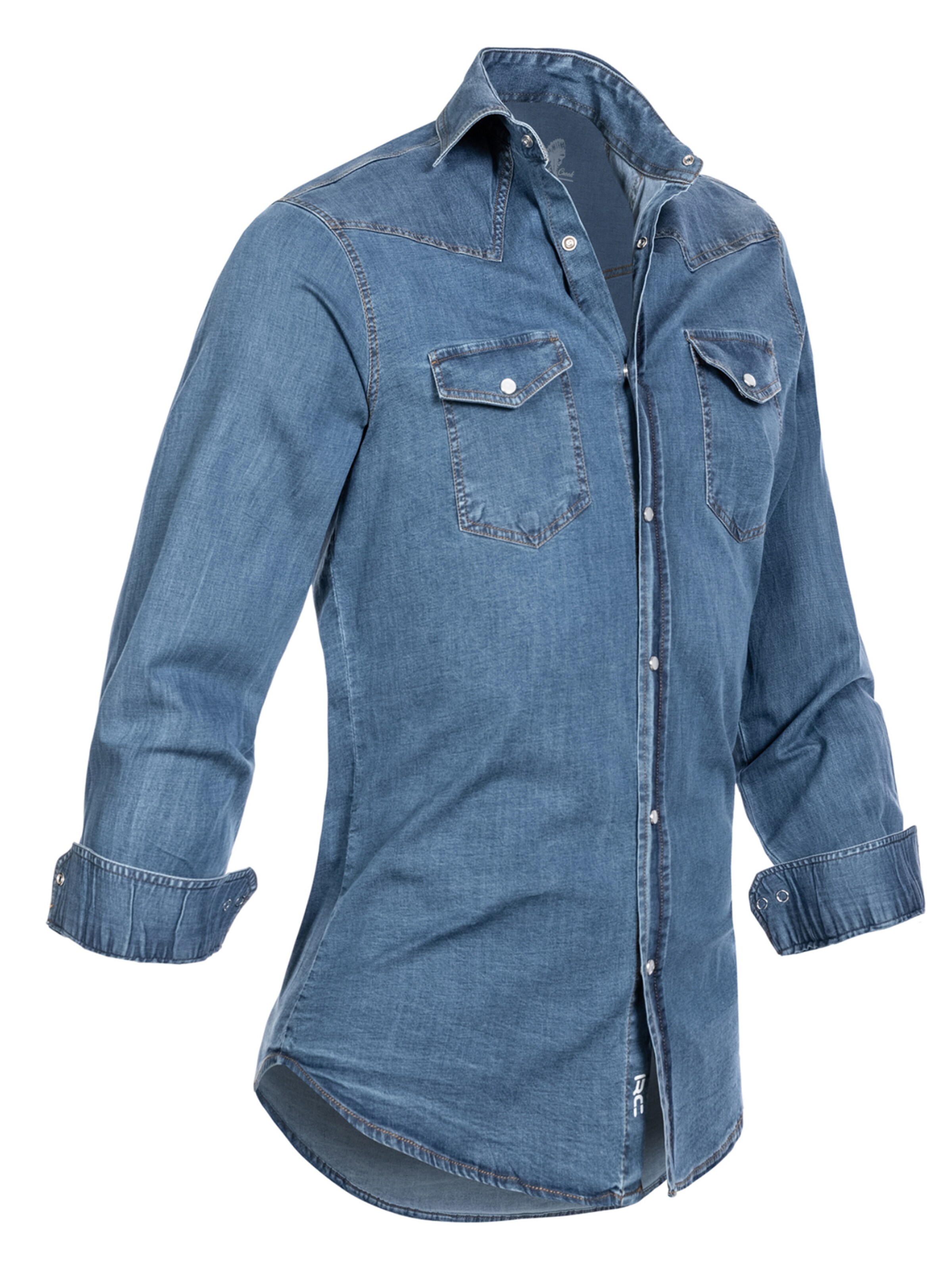 Rock Creek Regular fit Button Up Shirt in Blue