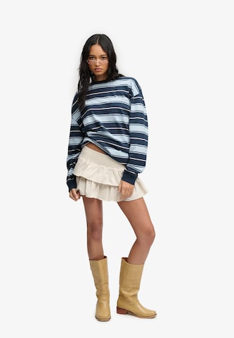 Jupe 'Bench X Superdry & Co' BENCH en beige : devant