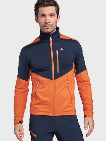 Schöffel Funktionsfleecejacke 'Hydalen' in Orange: predná strana