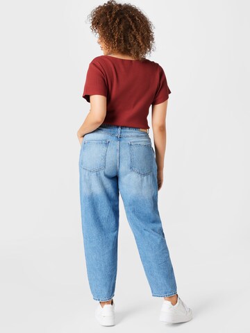 ONLY Carmakoma Loosefit Jeans 'Erna' in Blau