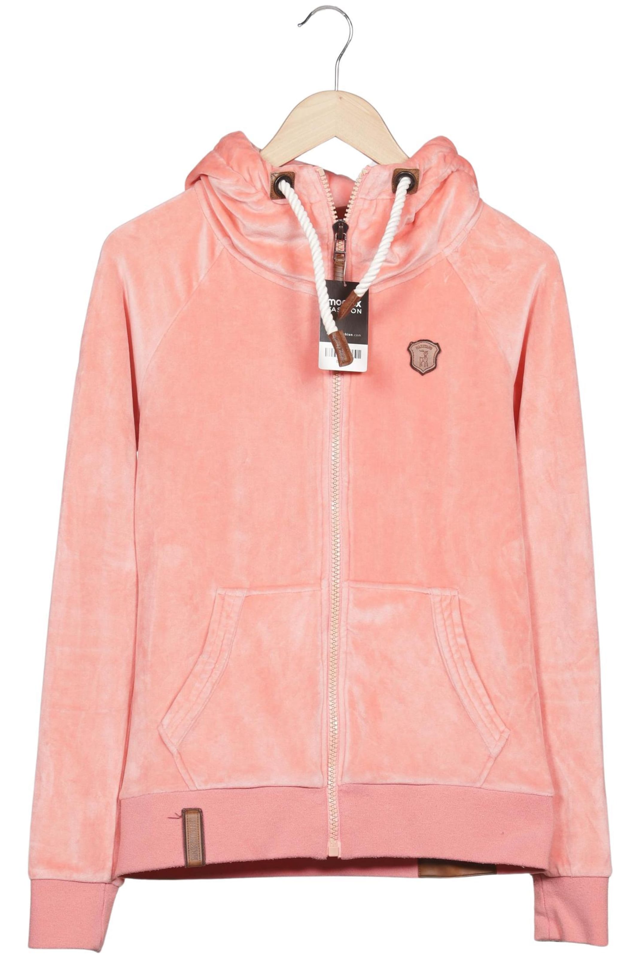 naketano Sweatshirt & Zip-Up Hoodie in M in Pink: front