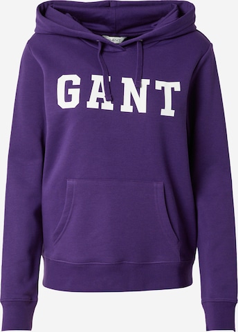 Sweat-shirt GANT en violet : devant