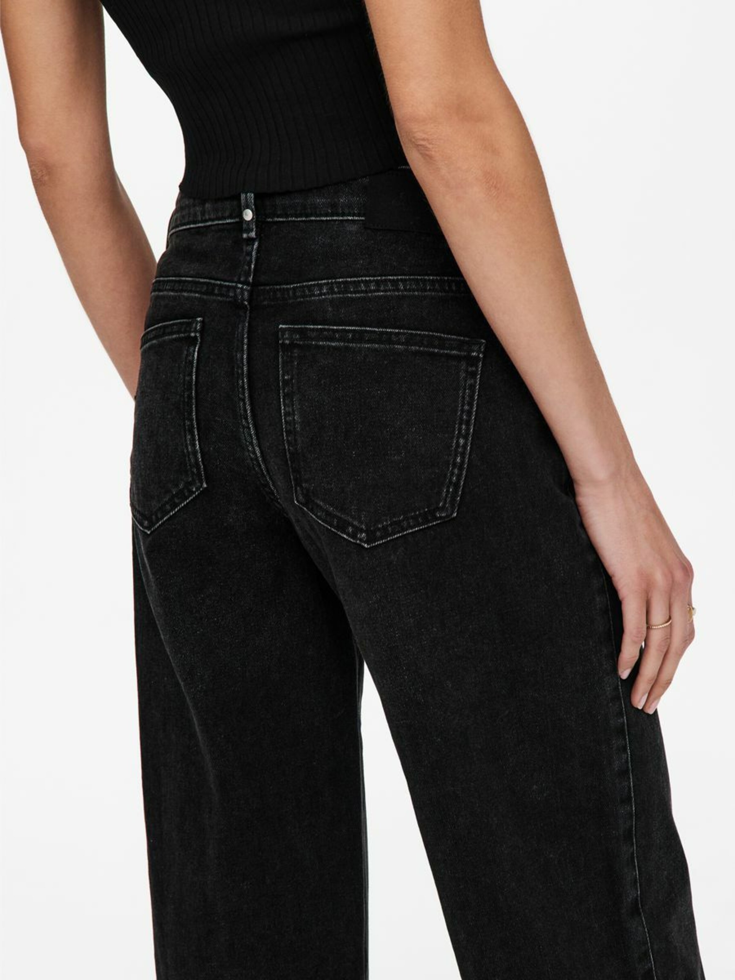Frauen Jeans ONLY Hose in Schwarz - YC96711