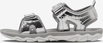 Hummel Sandals & Slippers in Silver