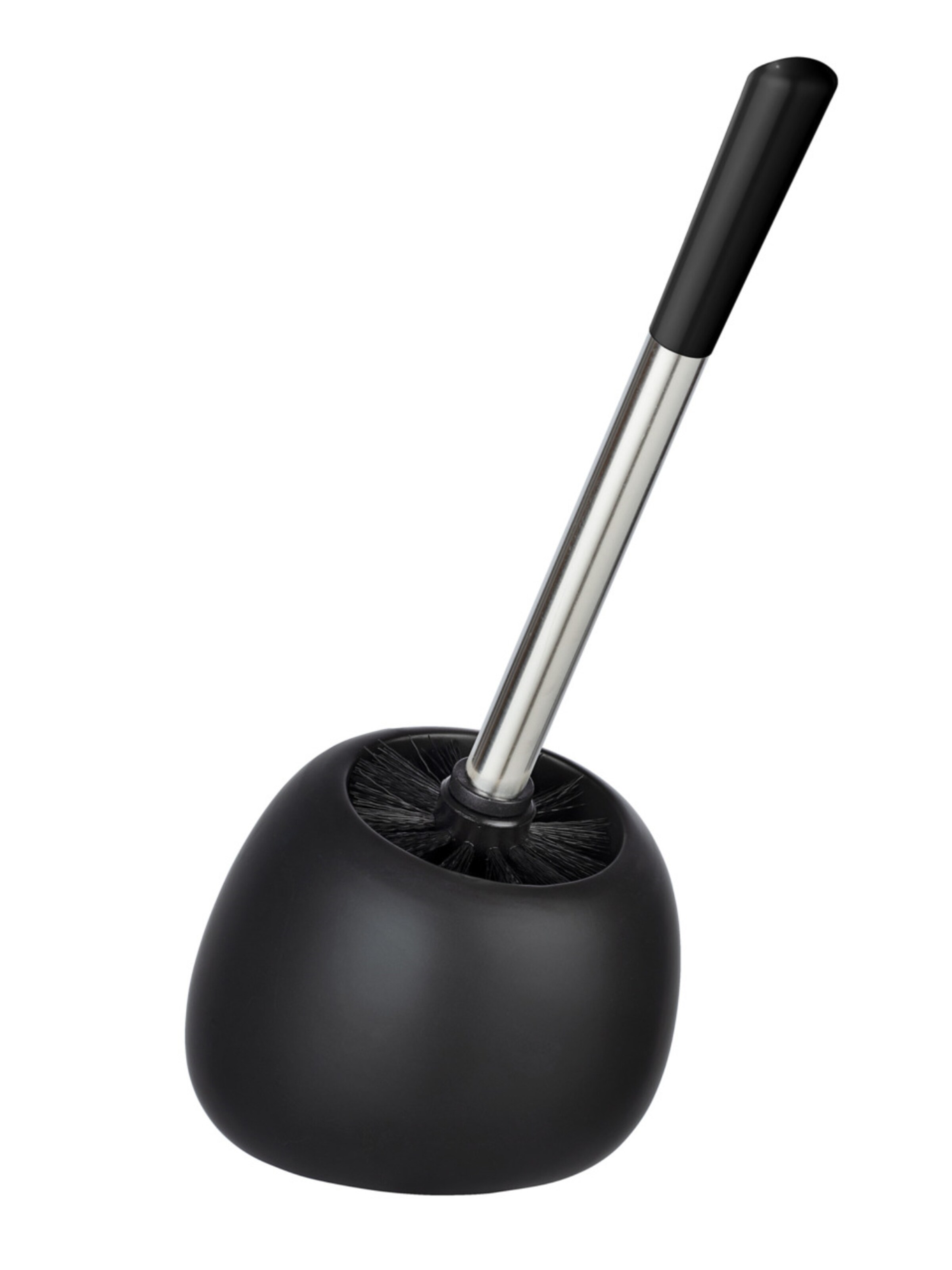 Wenko WC-Garnitur in Schwarz: Vorderseite