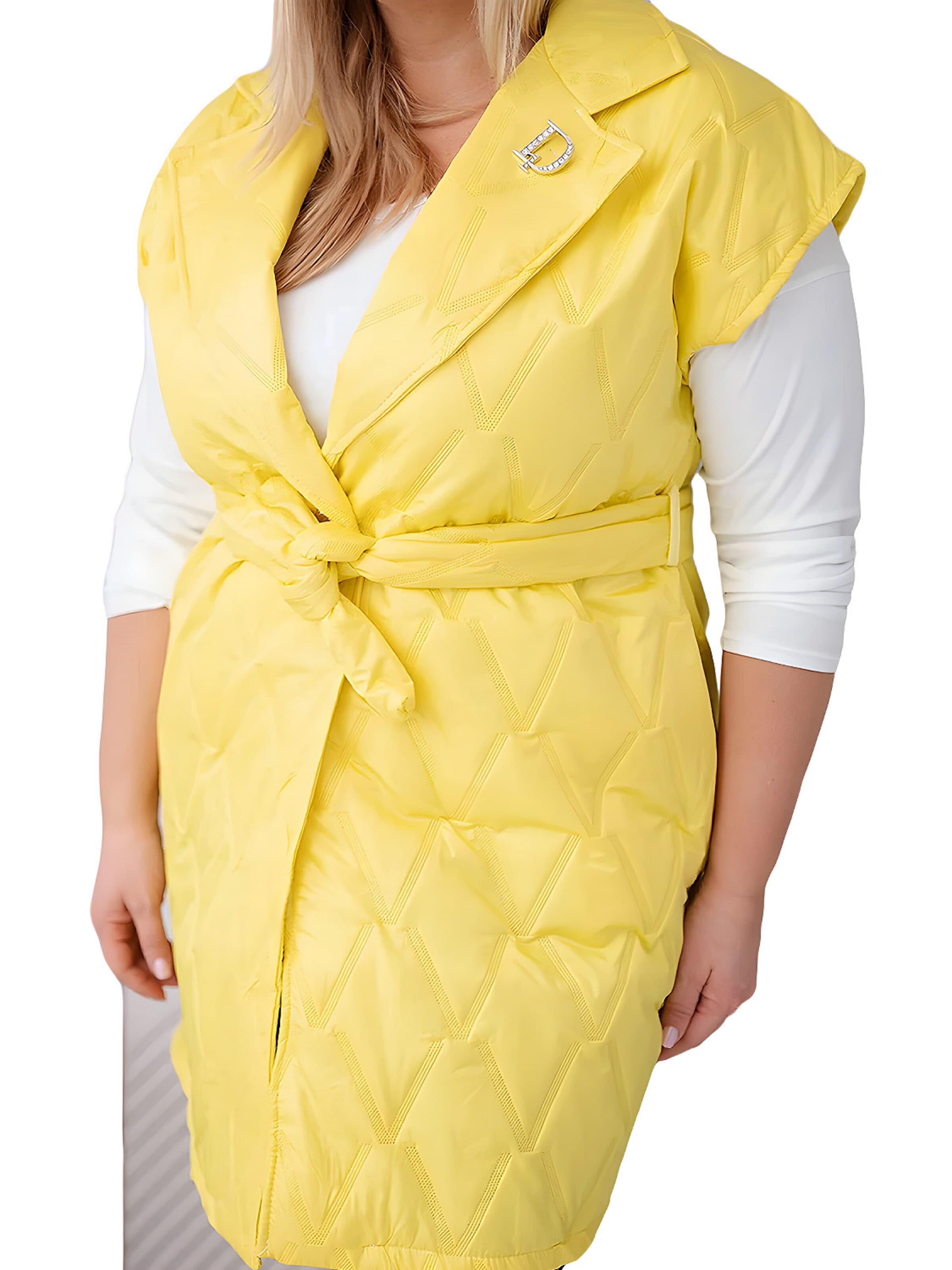 Lumera Bodywarmer 'Sussurro' in Geel