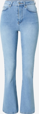 NA-KD Flared Jeans in Blue: front