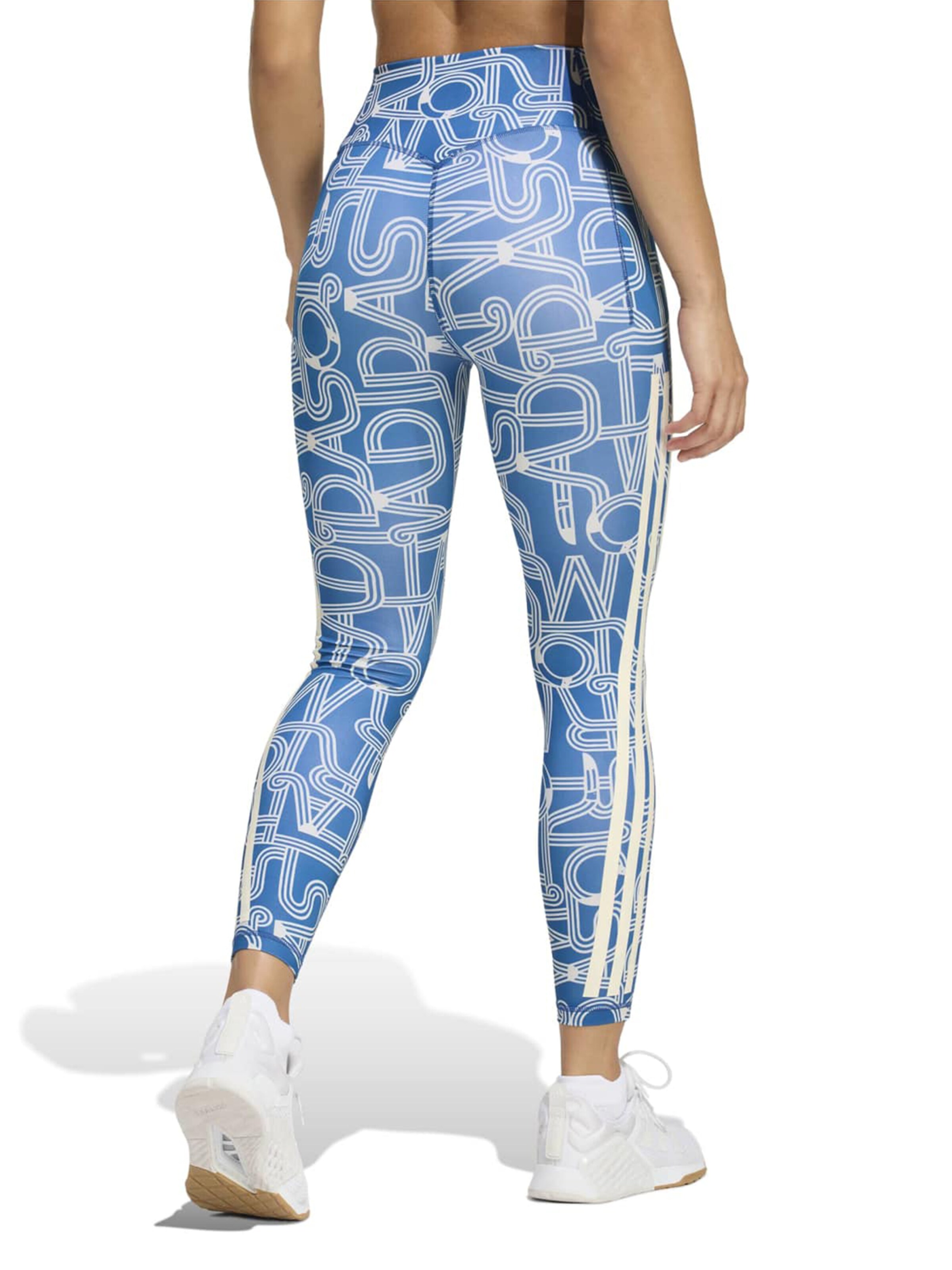 ADIDAS PERFORMANCE Skinny Športové nohavice 'FARM' - Modrá