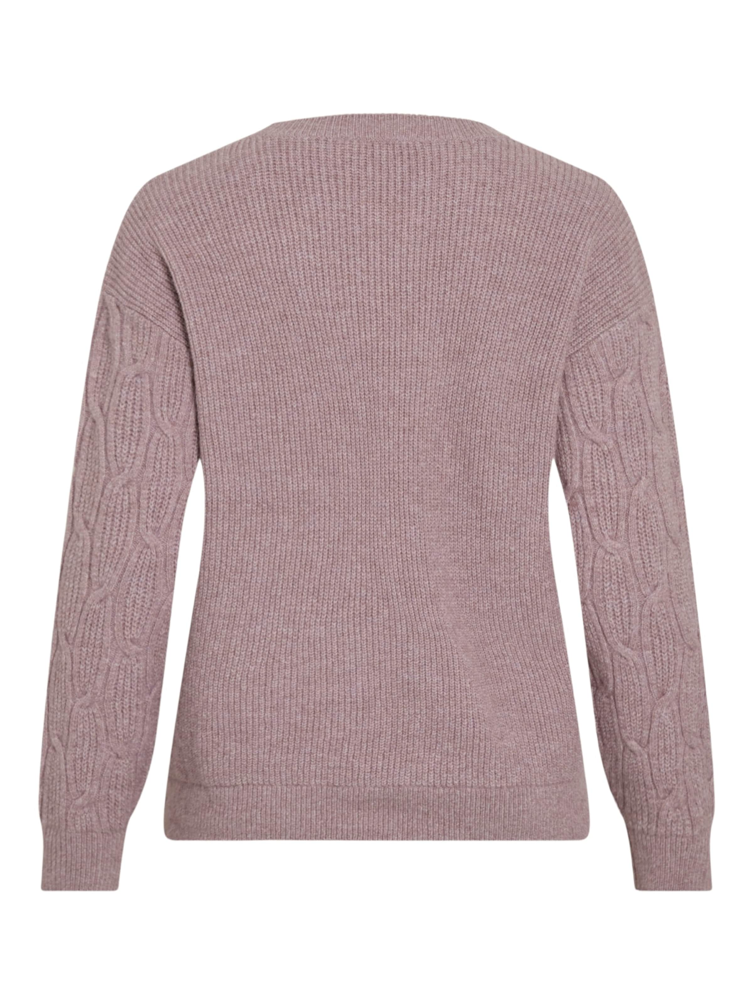 VILA Sweater 'VILASSIA' in Purple