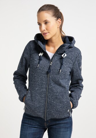 ICEBOUND Fleece Jacket in Blue: front