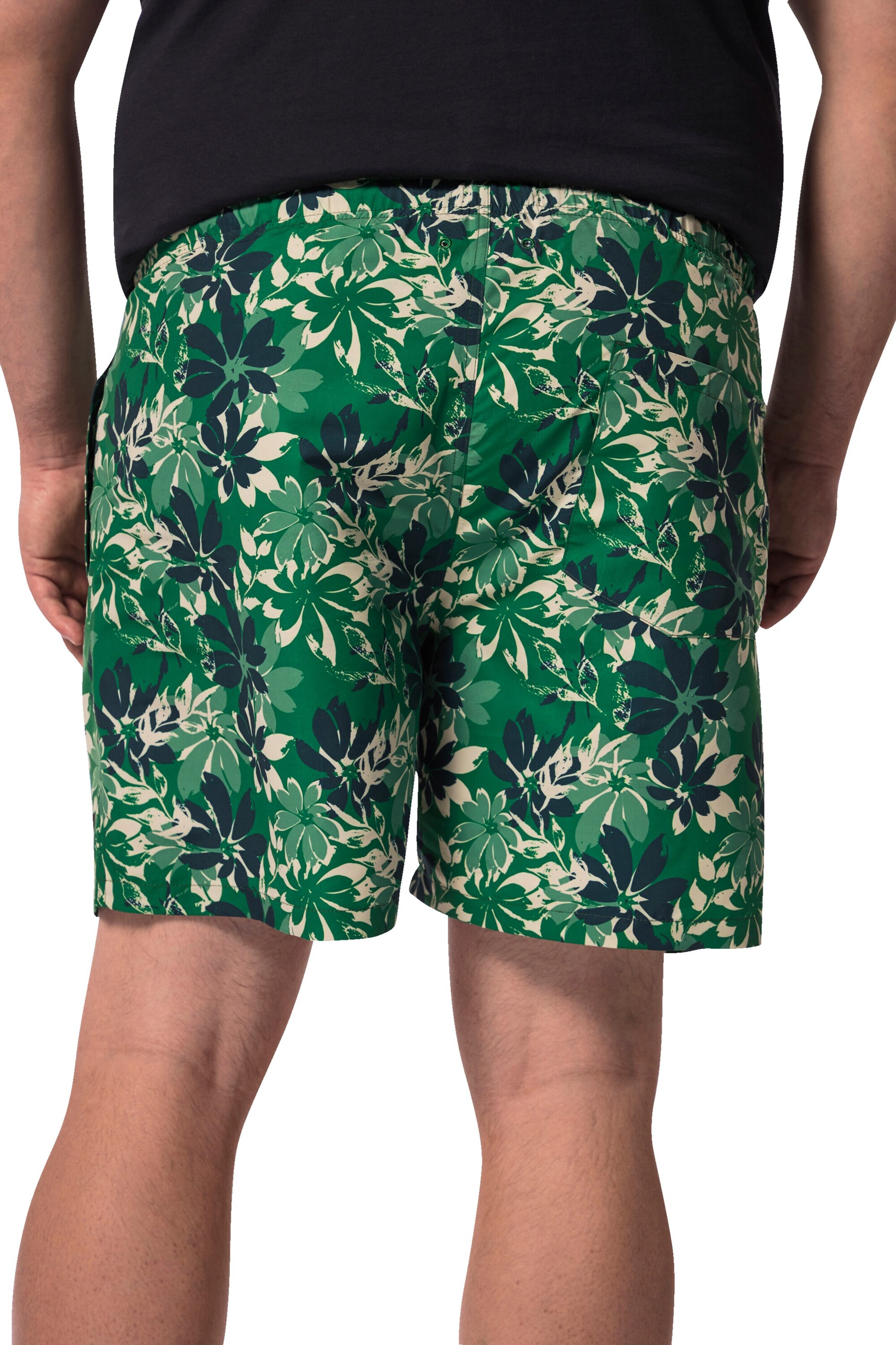 Men Plus Zwemshorts in Groen