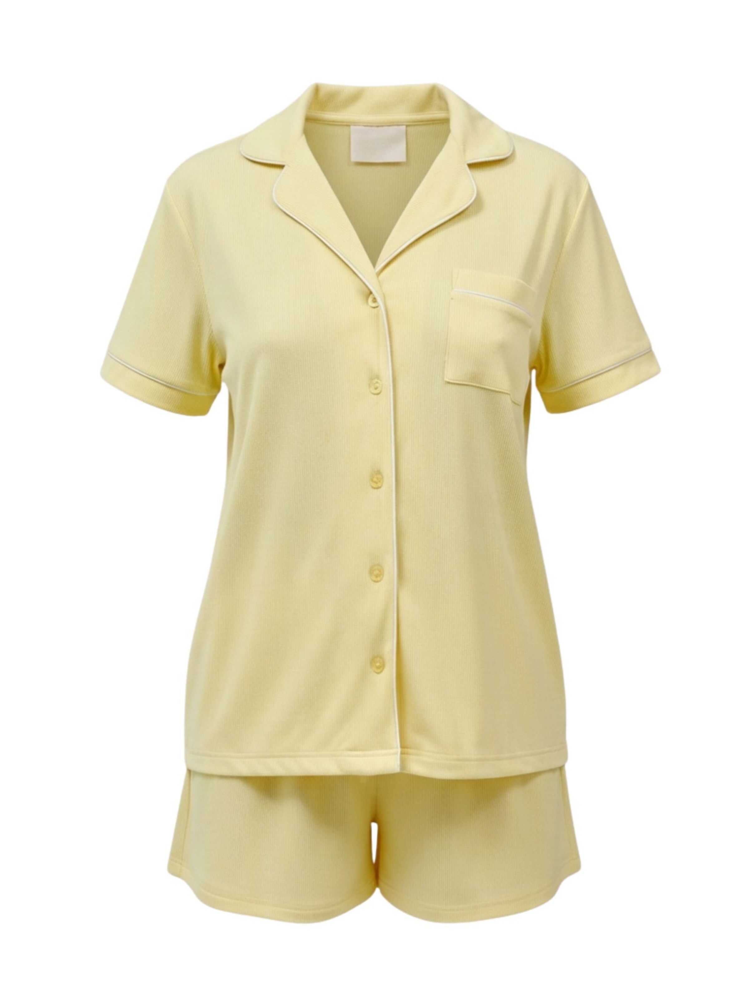 Loungeable Shorty in Gelb: Vorderseite