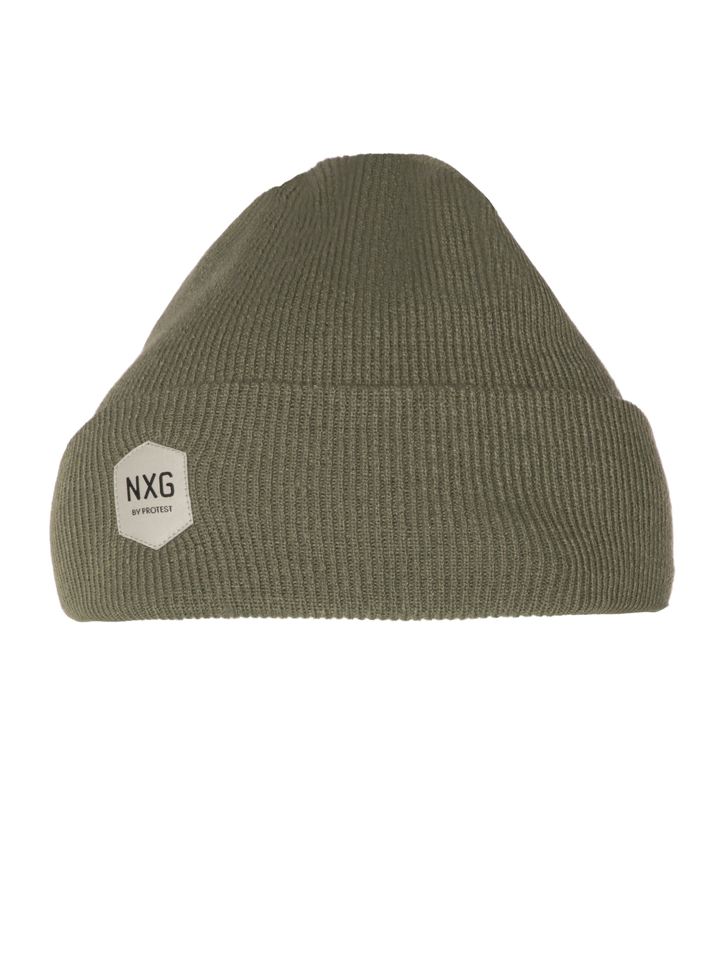 PROTEST Beanie 'NXG REBELLY' in Green: front