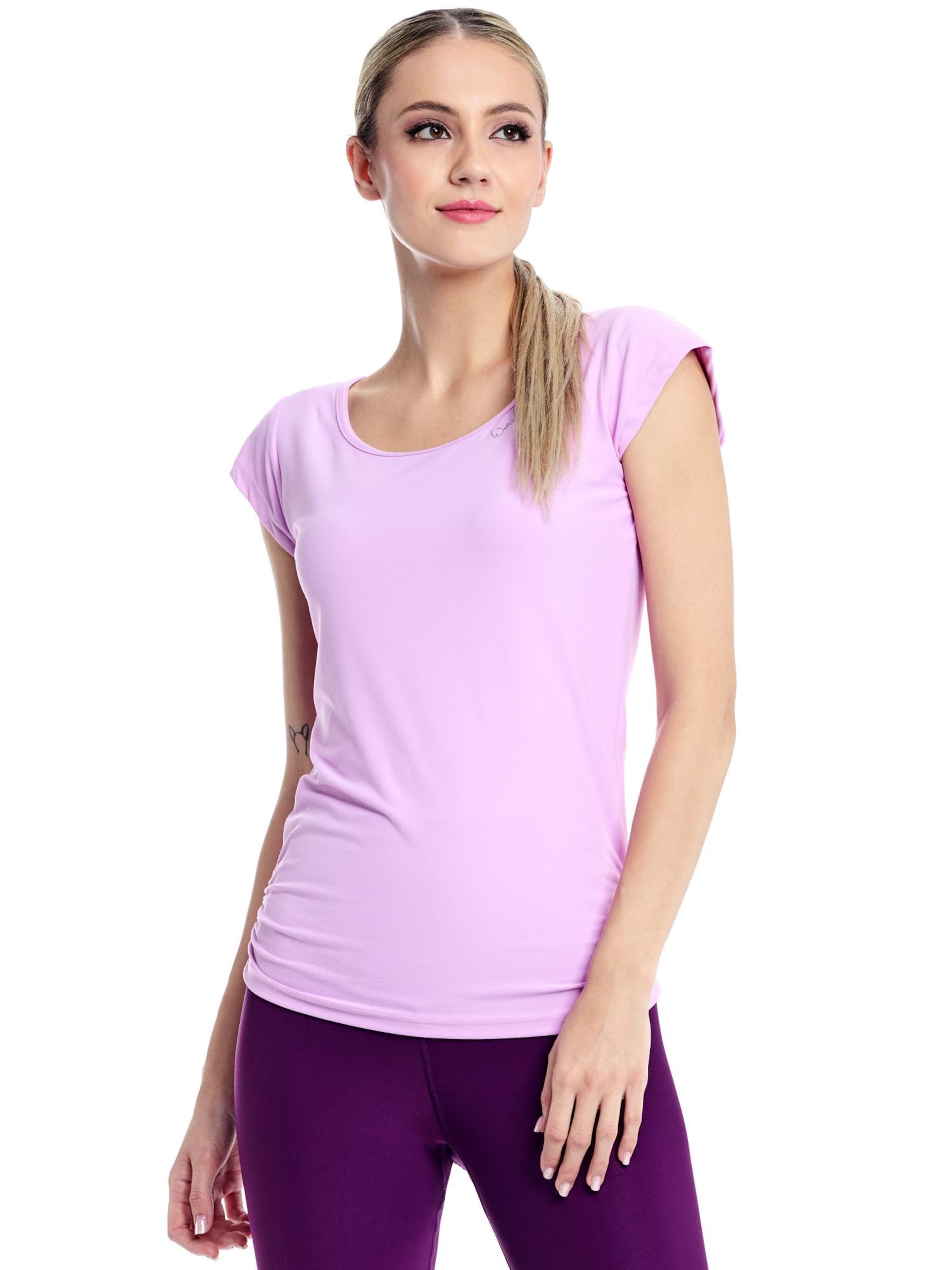 Winshape Sports top 'AET130LS' in Pink: front