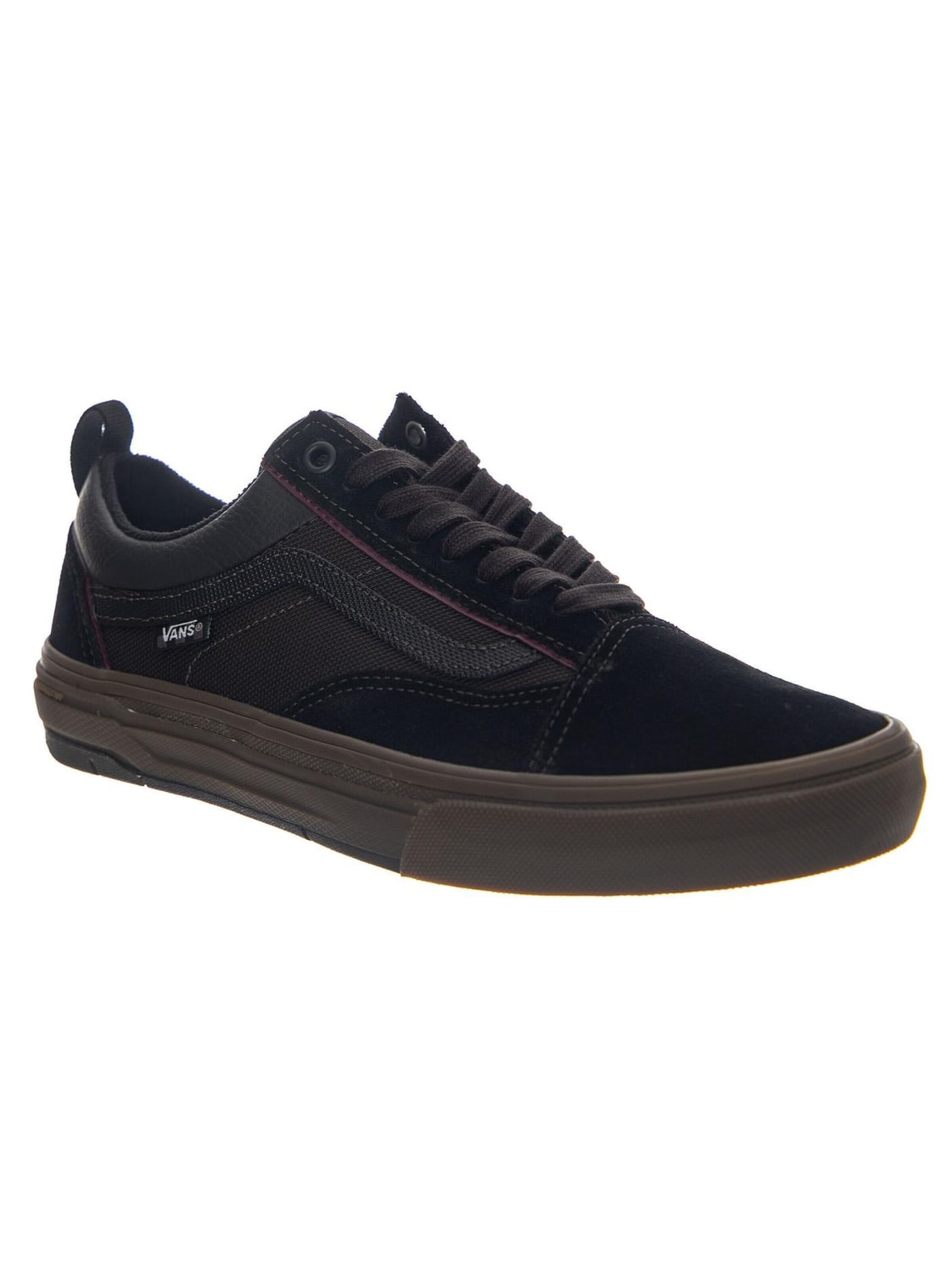 VANS Athletic lace-up shoe 'Skate Old Skool Wafflecup Black / Dark Gum' in Black