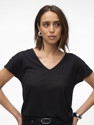 T-shirt 'ILSA ' VERO MODA en noir