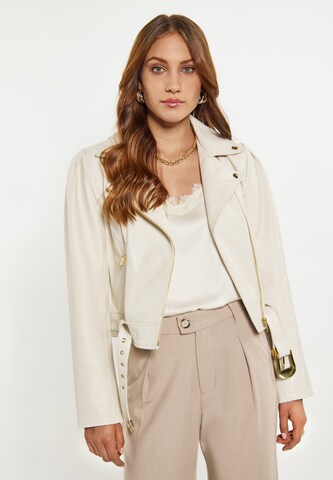 faina Between-Season Jacket in White: front