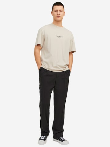 JACK & JONES Shirt 'Jorvesterbro' in Bruin