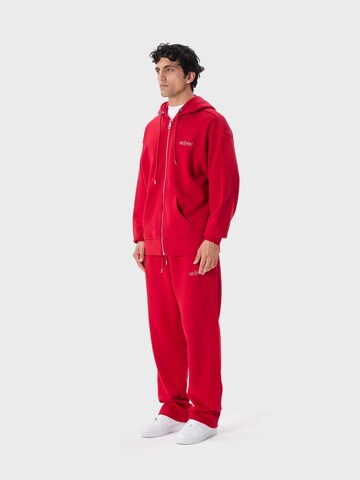 Ossy Homer Sweatshirt '450 GSM Oversize Heavy Cotton' in Rot