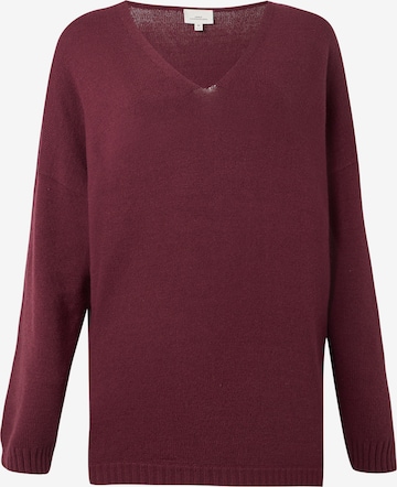 ONLY Carmakoma Pullover 'CARMARGARETA' in Rot: Vorderseite