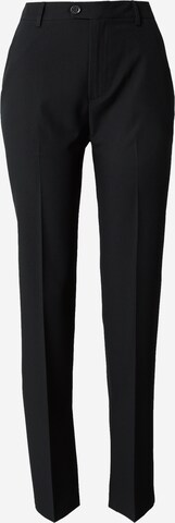 UNITED COLORS OF BENETTON Normalny krój Spodnie w kant w kolorze czarny: przód