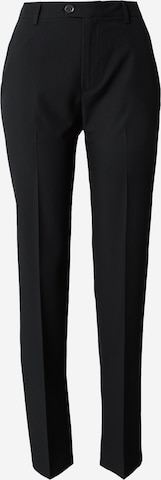 UNITED COLORS OF BENETTON regular Παντελόνι με τσάκιση σε μαύρο: μπροστά