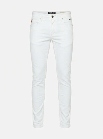 KOROSHI Slimfit Jeans i vit