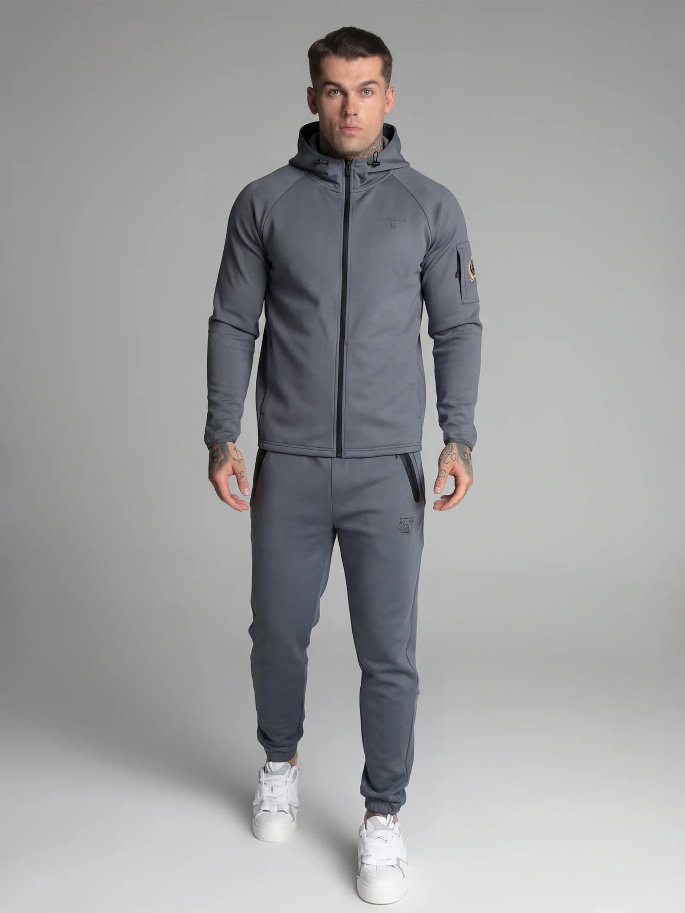 SikSilk Between-season jacket in Grey