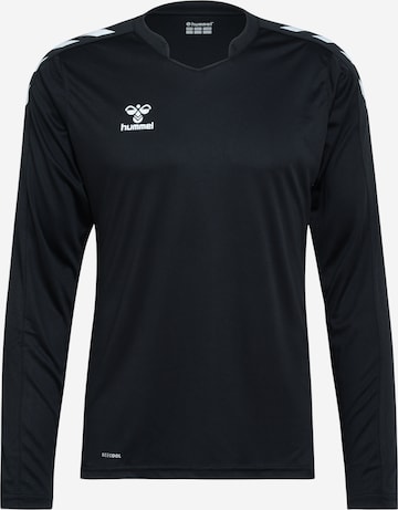 Hummel Funkcionalna majica | črna barva: sprednja stran