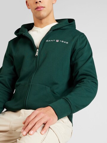 GANT Sweat jacket in Green