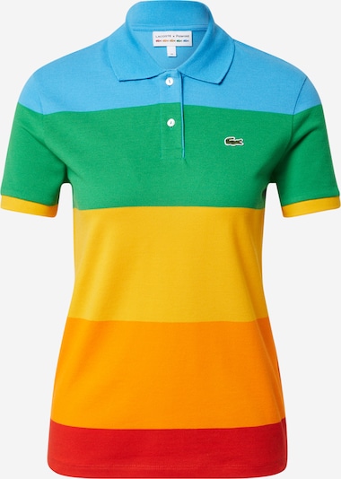 LACOSTE Тениска в небесносиньо / жълто / зелено / оранжево / червено, Преглед на продукта