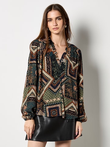 Apricot Bluse in Mischfarben