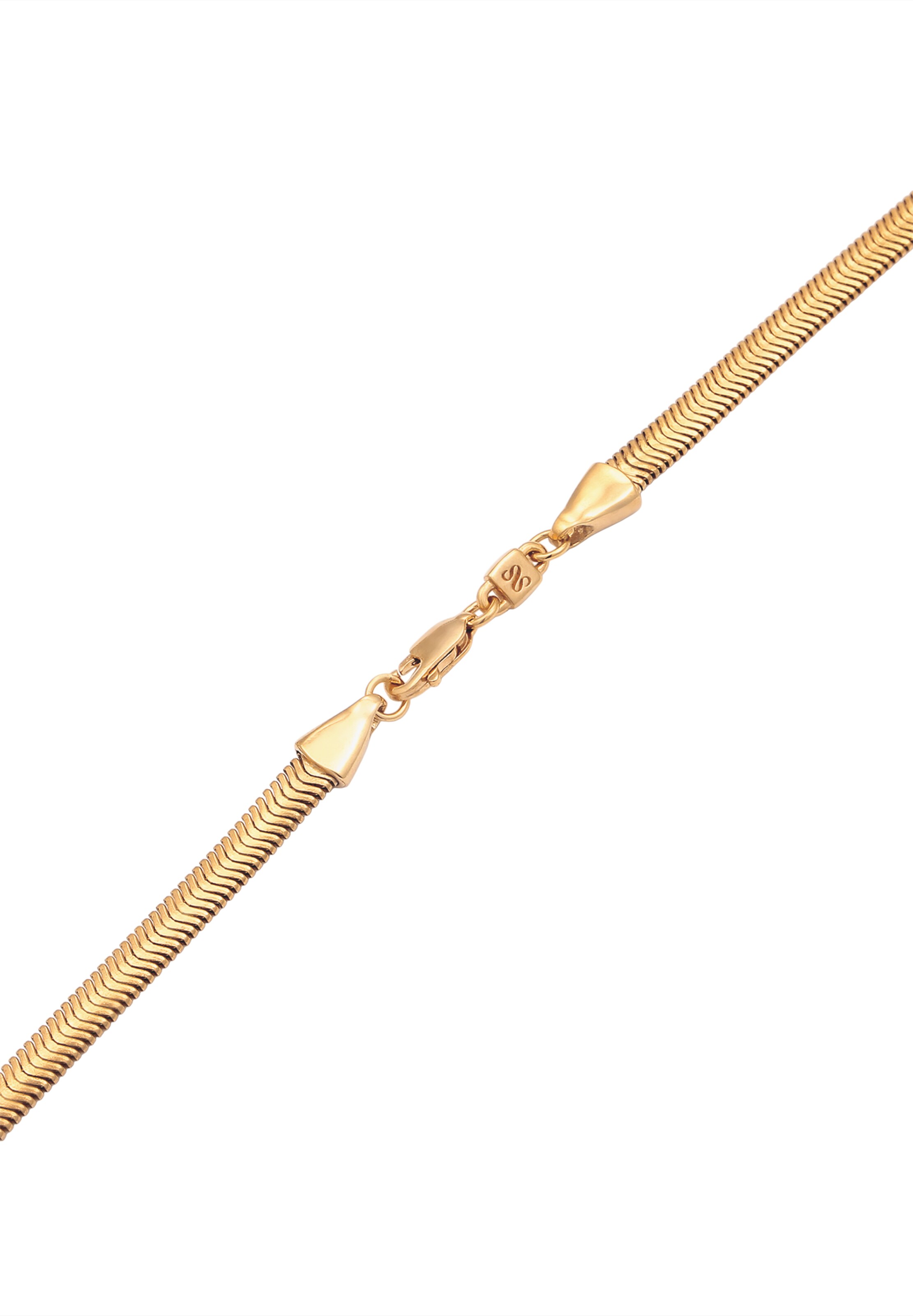 Stilnest Necklace 'Herringbone Chain' in Gold