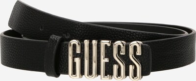 GUESS Gürtel 'MERIDIAN' in gold / schwarz, Produktansicht