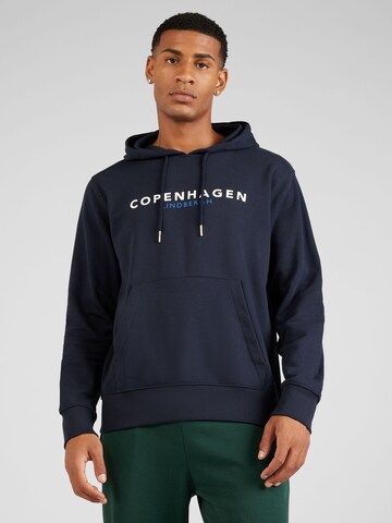 Lindbergh Sweatshirt 'Copenhagen' i blå: forside