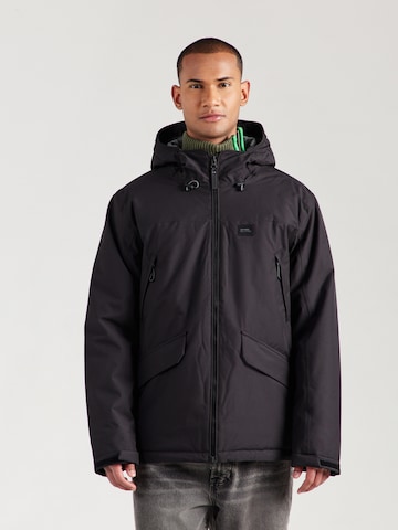 Vintage Industries Jacke 'Kirk' in Schwarz: Vorderseite