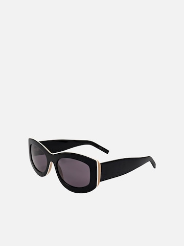 Lunettes de soleil HUGO BOSS en noir : devant