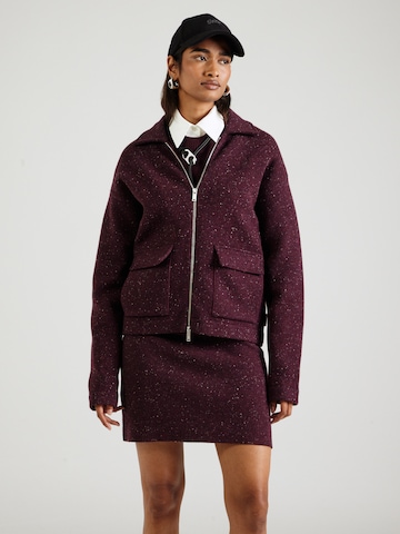 ARMEDANGELS Kofta 'DOROTHEAA' i röd: framsida