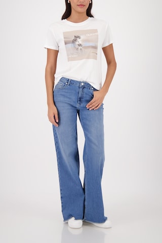 T-shirt monari en blanc