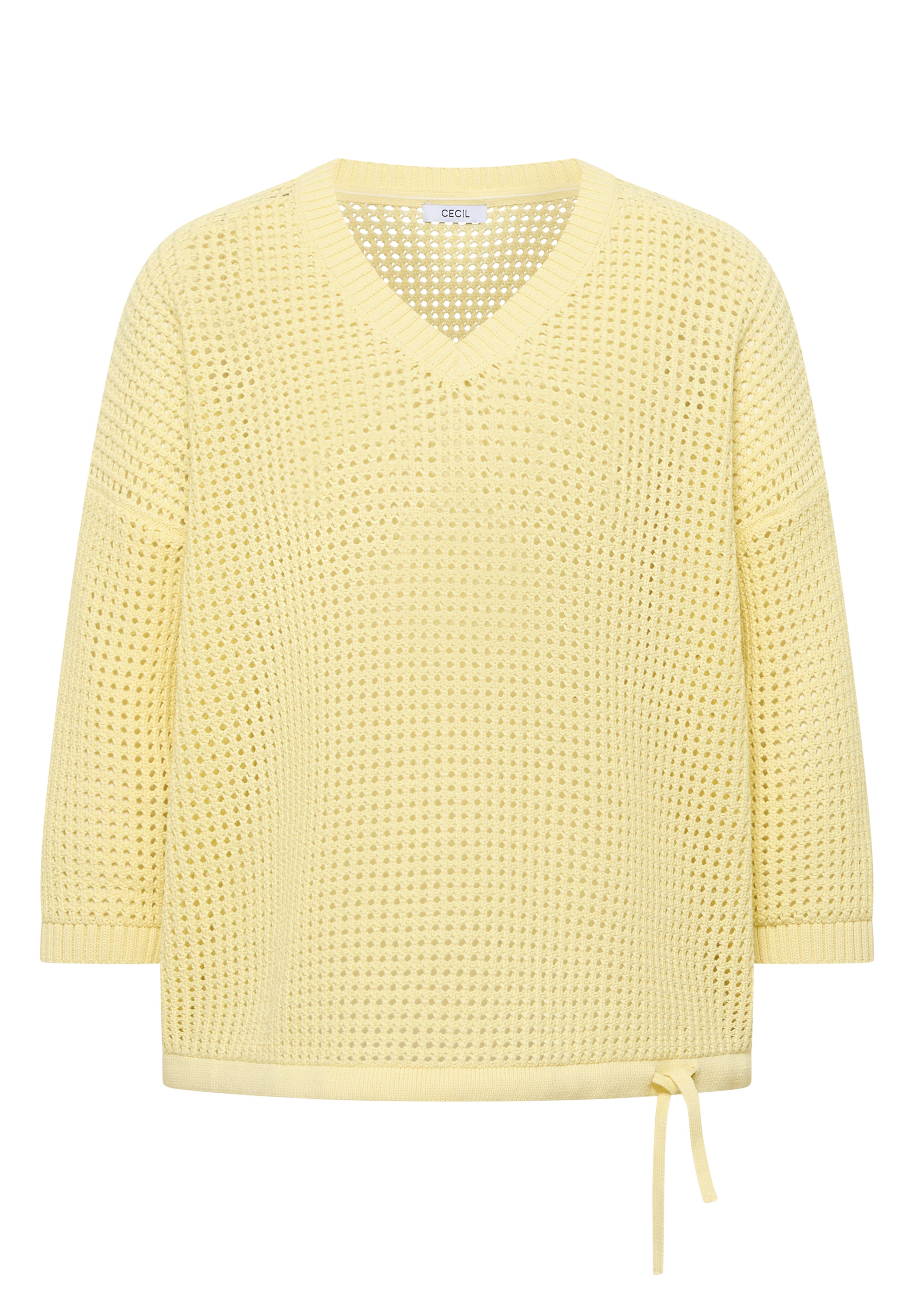 CECIL Pullover in Gelb: Vorderseite