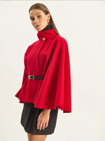 Veste mi-saison Bianco Lucci en rouge