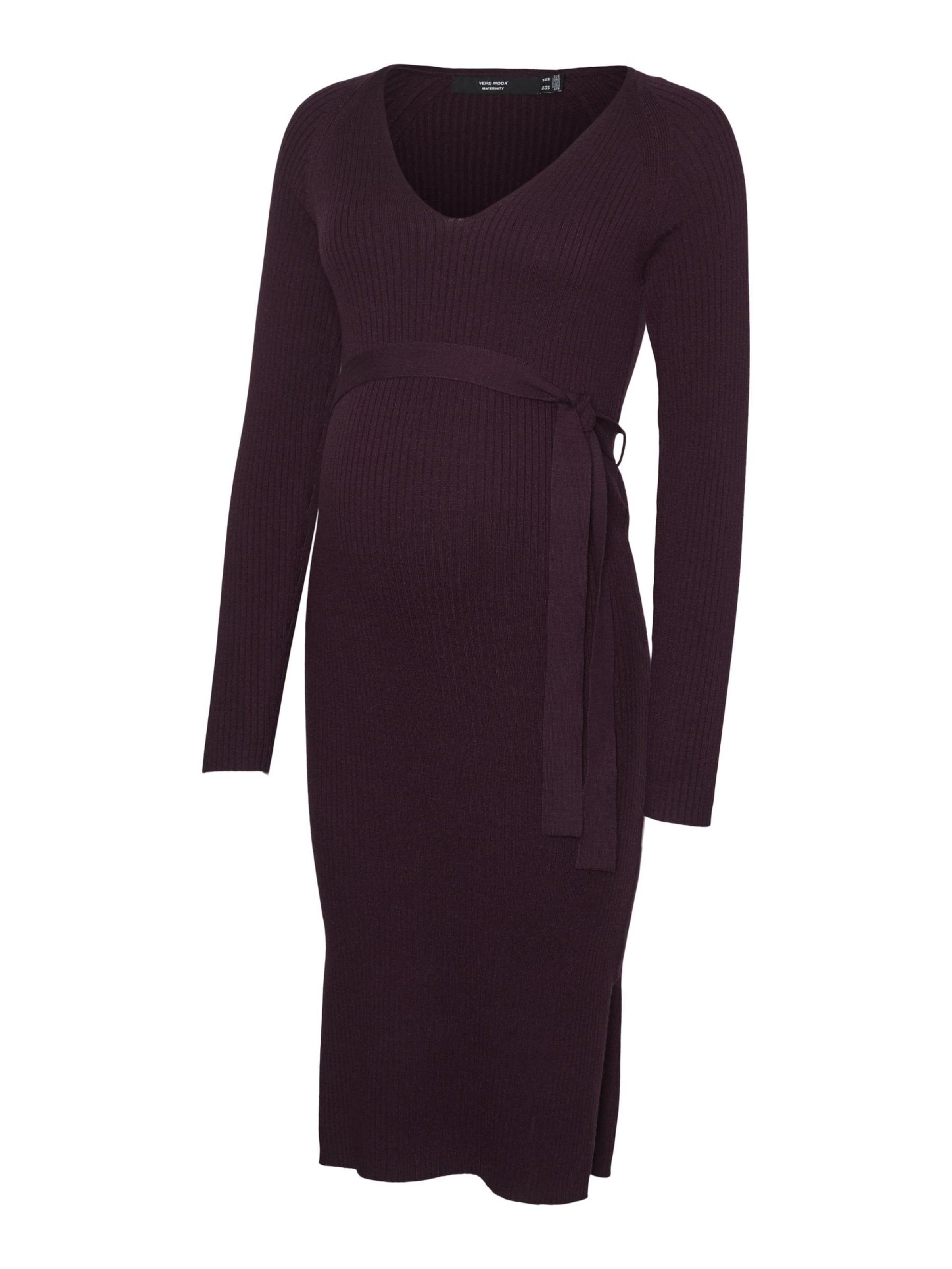 Vero Moda Maternity Kötött ruhák 'VMMSaba' - piros: elől