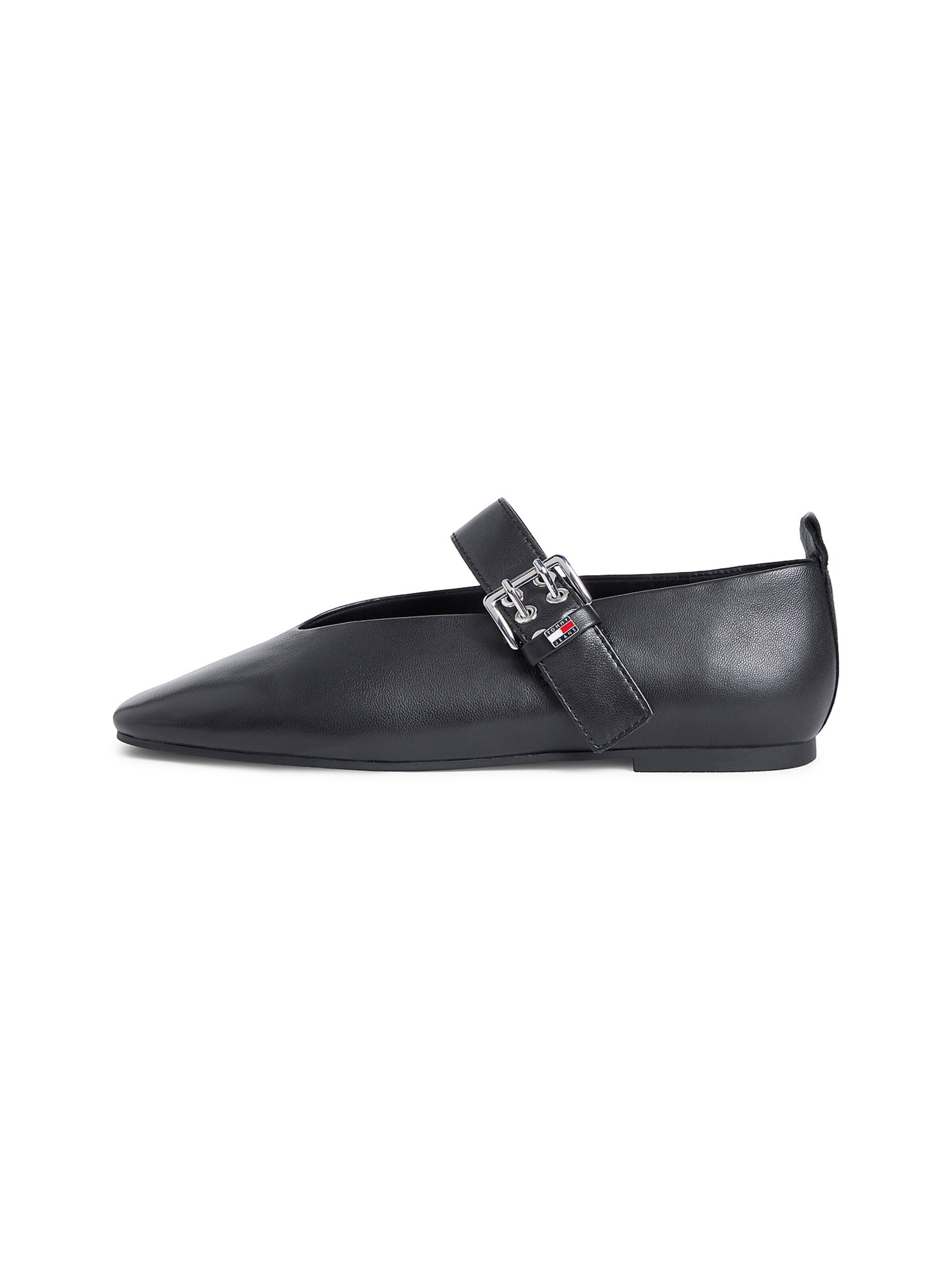 Tommy Jeans Ballerina in Schwarz: Vorderseite