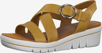 MARCO TOZZI Strap Sandals in Yellow: front