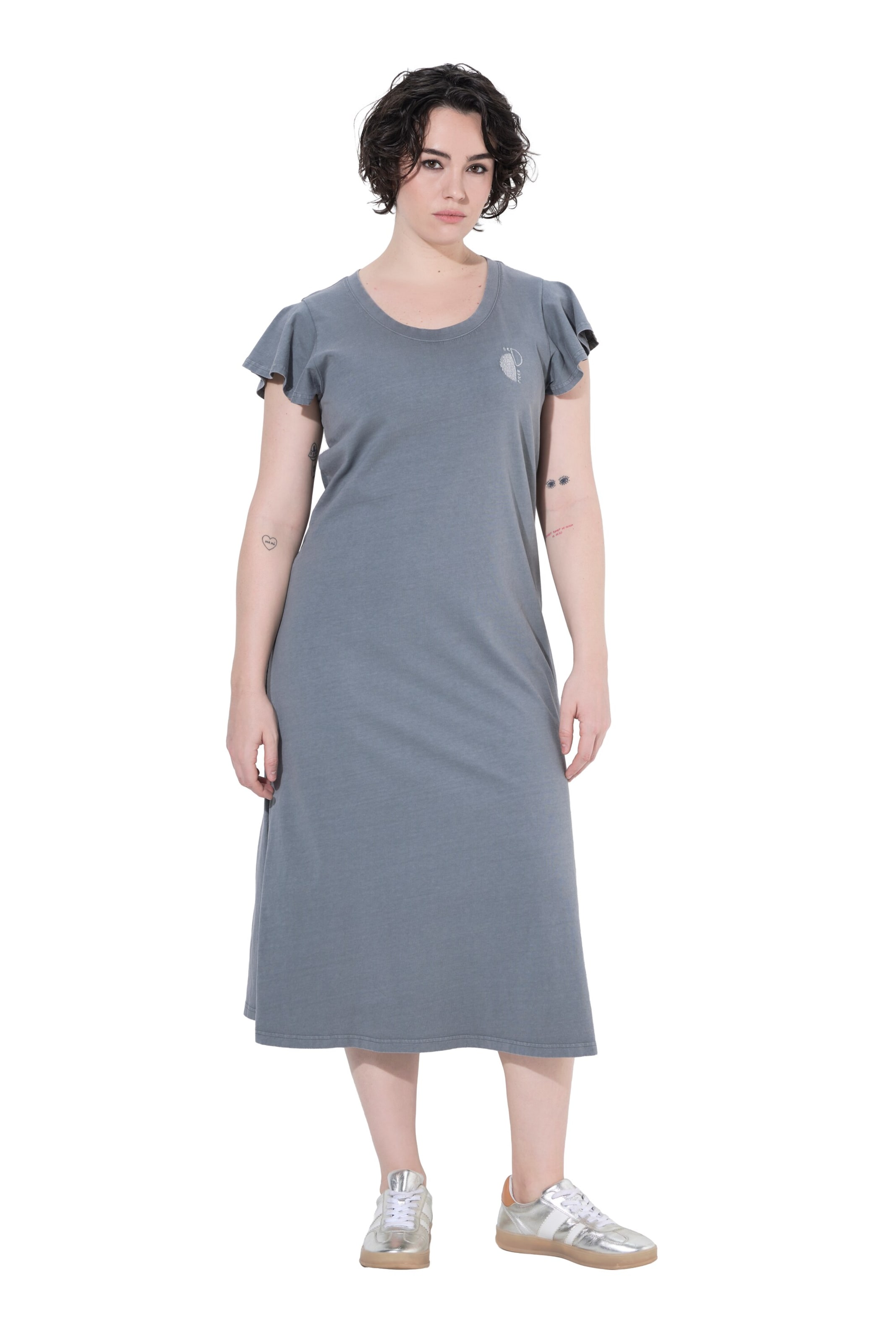 Ulla Popken Dress in Grey