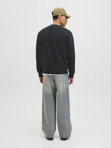 JACK & JONES Sweatshirt 'JJEDover' in Zwart