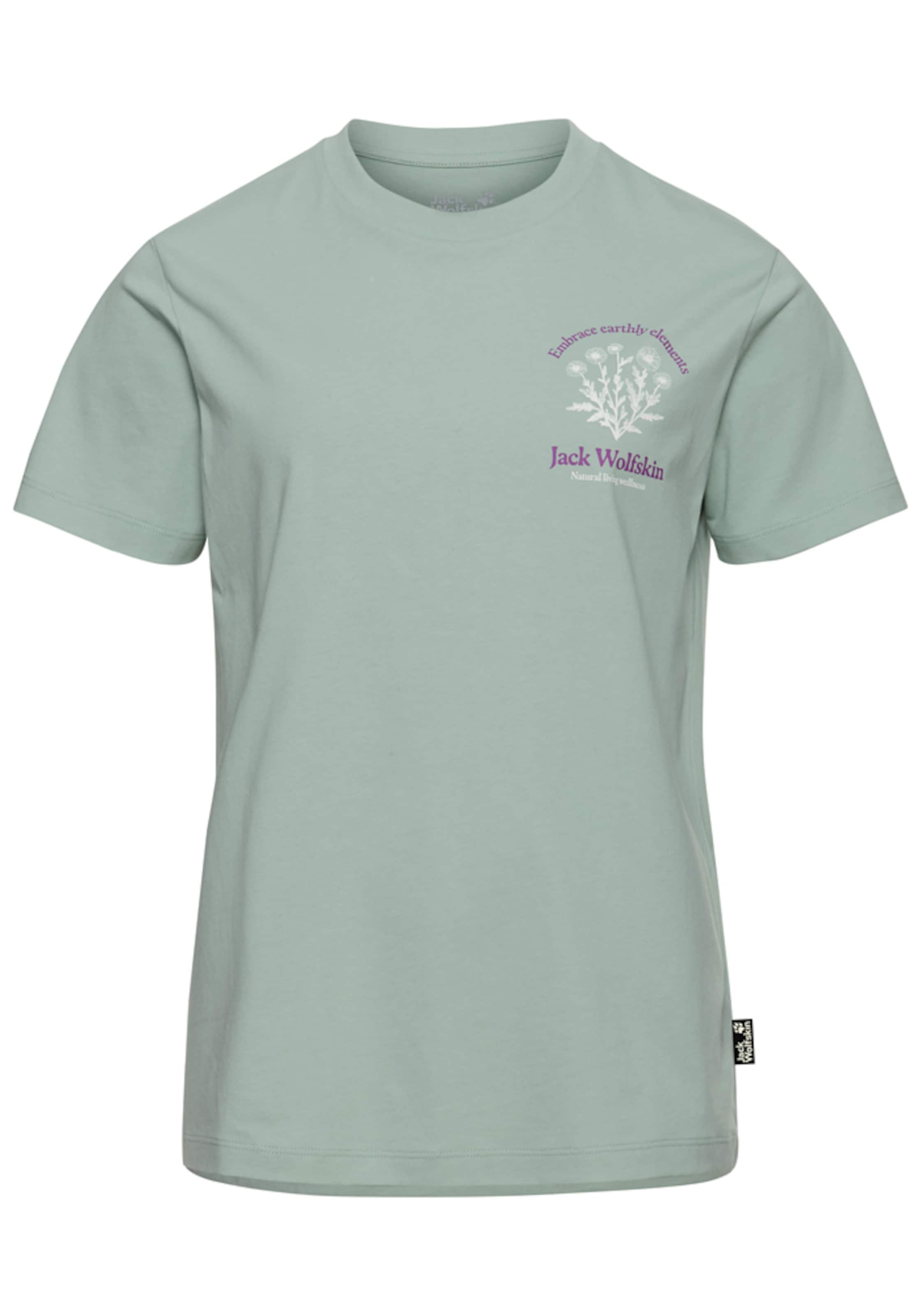 JACK WOLFSKIN Shirt in Green: front