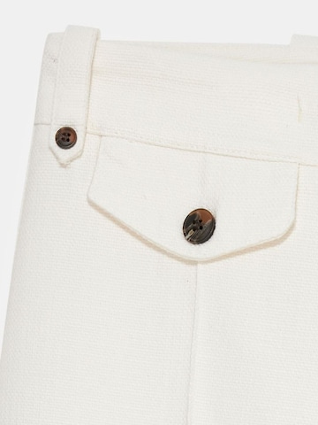 Wide leg Pantaloni di Dilvin in bianco