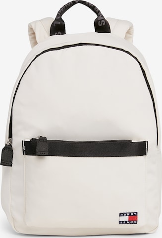 Tommy Jeans Backpack in Beige: front