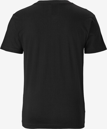 LOGOSHIRT Shirt 'Commodore - Gaming Computer' in Black